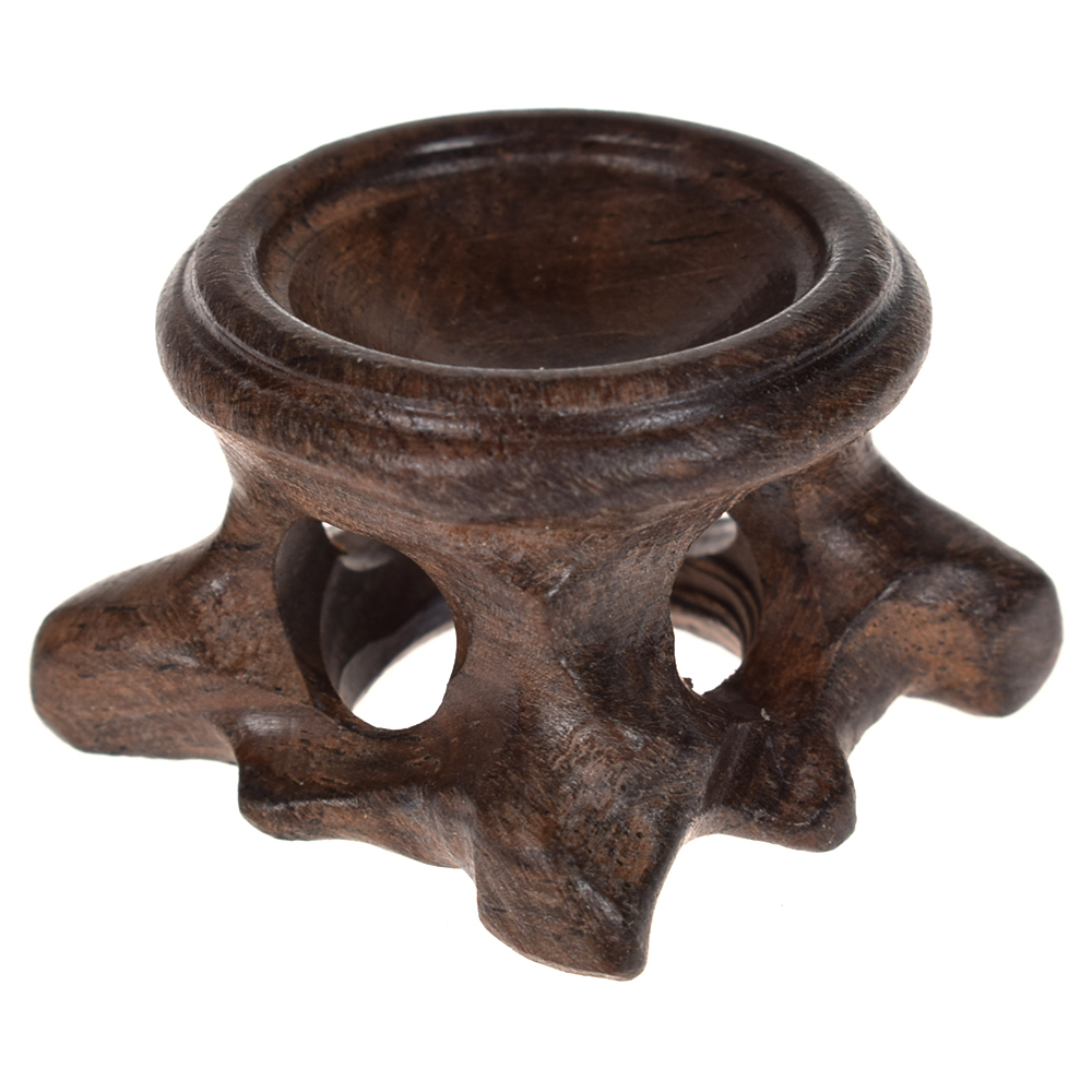 

Wood Display Stand Base For Crystal Ball Sphere Globe Stone Decoration Crafts Figurines Miniatures Crystal Ball Holder Bracket C0220
