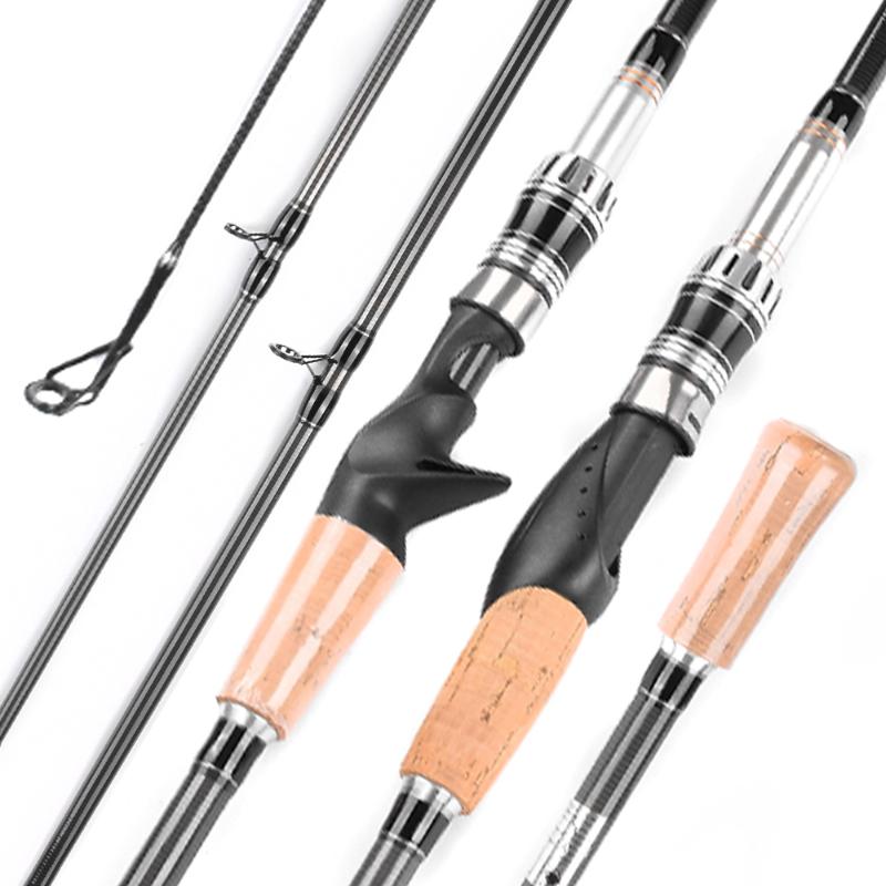 

Boat Fishing Rods Carbon Spinning Lure Rod Mini Feeder Pole 2.1M 2.4M High Quality Travel