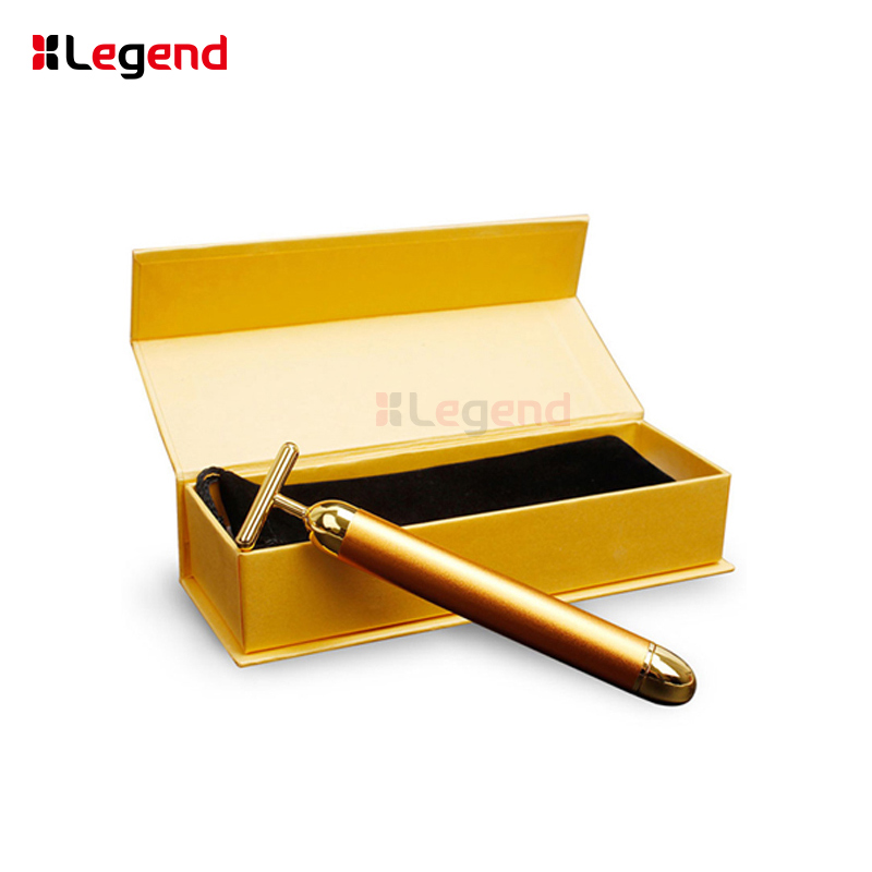 

Face Skin Care 24K golden Energy Beauty Bar equipment facial massage