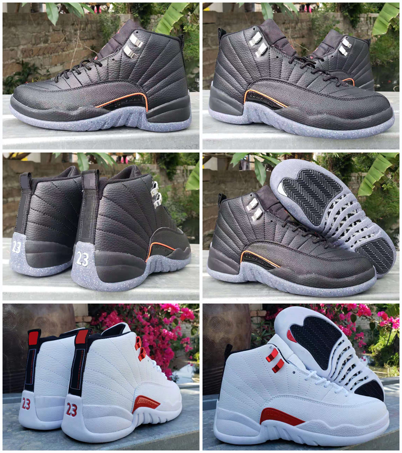 

FIBA International Flight 12 CLASS OF 2003 Michigan basketball shoes UNC Bulls Dark Grey XII Bordeaux Flu Game Sports sneakers, As photo 1
