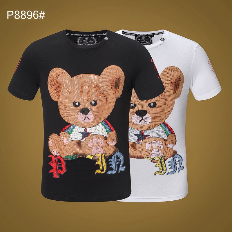 

2021 Summer New Casual Patchwork Short Sleeve T Shirt Fashion Men's T Shirt Mens Clothing Trend Casual Slim Fit Hip-Hop Top Tees Size M-3XL, White;black