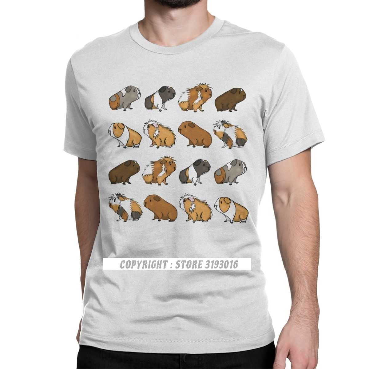 

Men T-Shirt Guinea Pig Procession T Shirt Camisa Animal Lover Animals Kawaii Pet Tshirt Harajuku Tops Plus Size 210629, Brown
