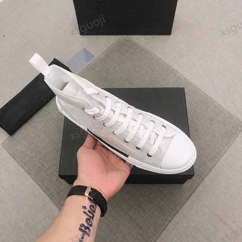 

2020 new men's women's luxury canvas sneakers sneakers Christian shoes top quality genuine leather embroidered size 35-46