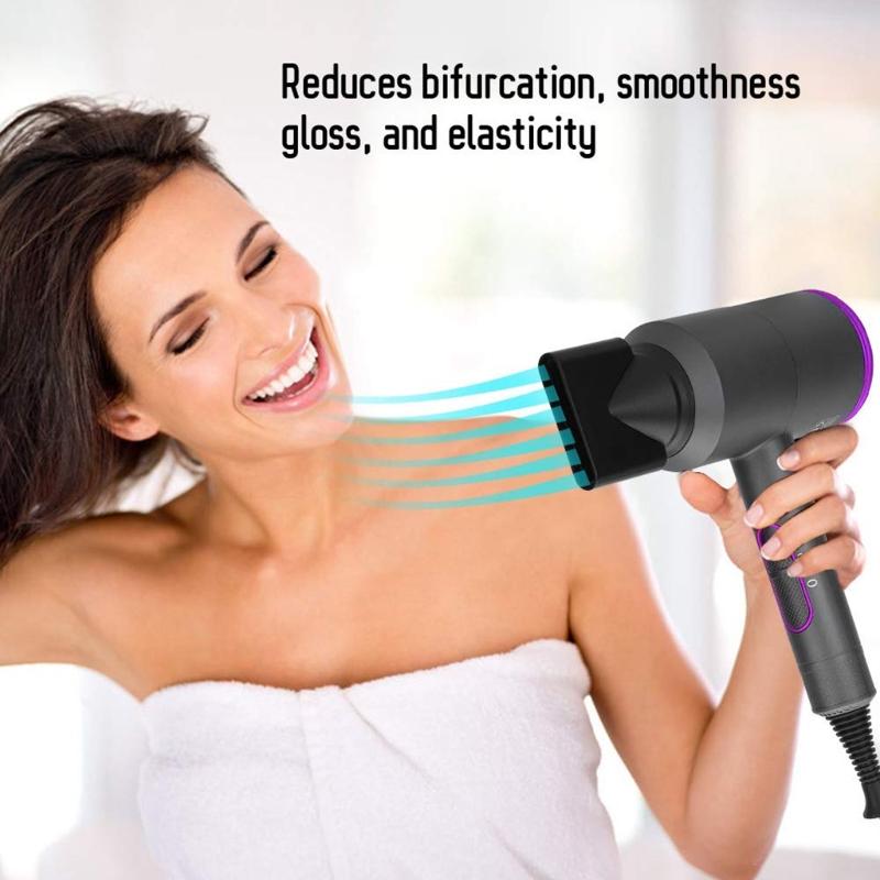 

Professional Hair Dryer Strong Wind Salon Air Brush&Cold Electric Brushes
