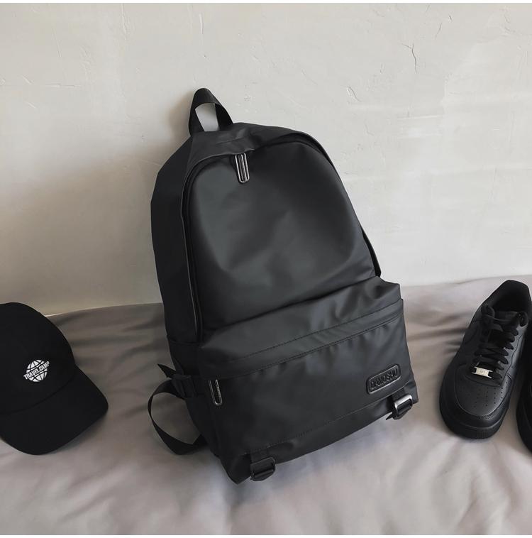 

Backpack PB3656 Women And Men's Sports Leisure School Bag, Black