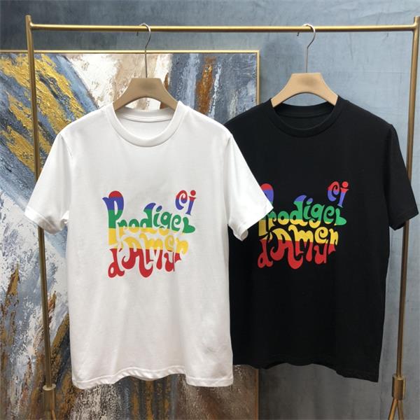 

2021 New Mens t shirt fashion personalized Men and women Design T-shirts Female Tshirts high quality tees size S-5XL K10599, White;black