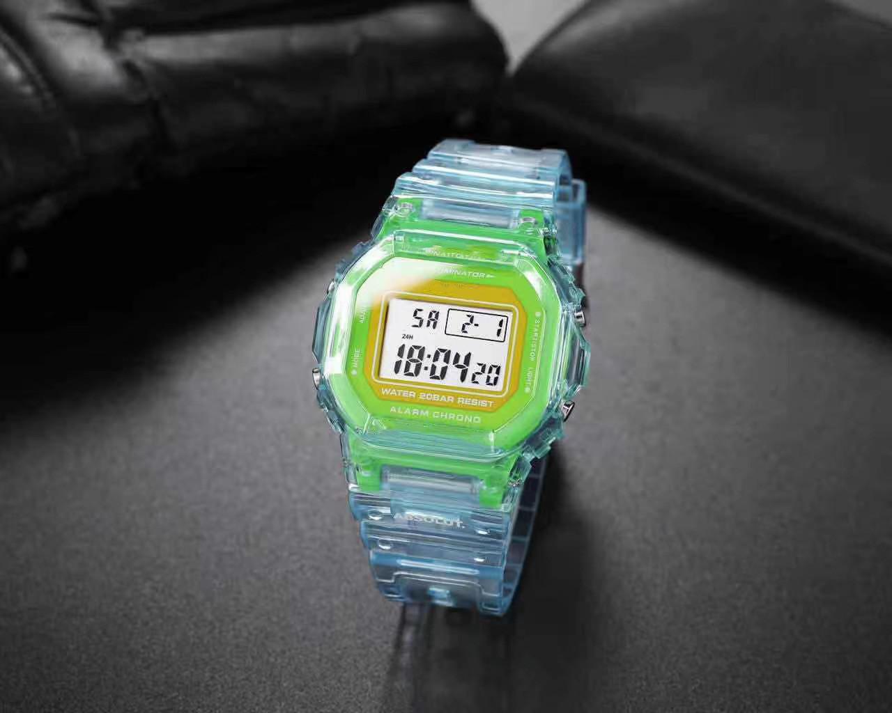 

sale casual sports quartz men's 5600 watch digital LED waterproof world time cold light