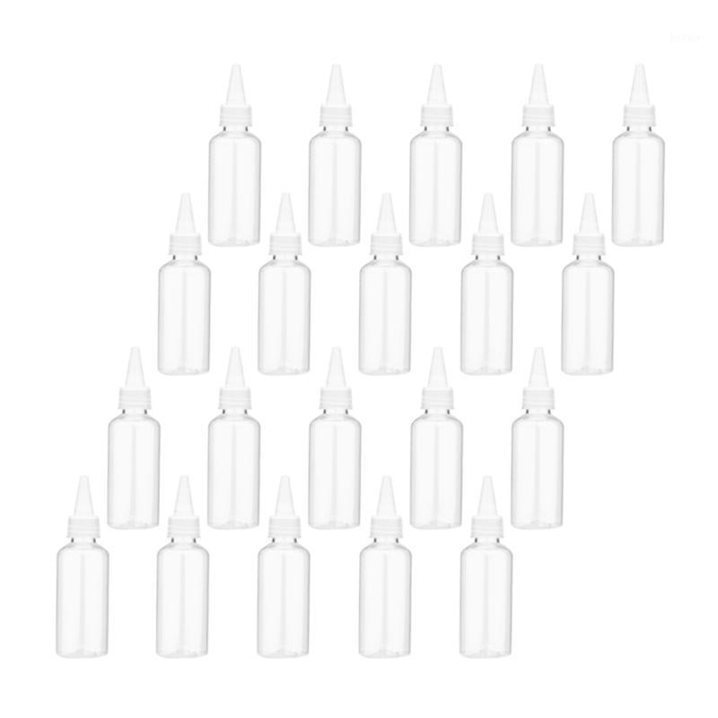 

Storage Bottles & Jars 20Pcs Pigment Pointed Mouth Squeeze Dispensers (White)