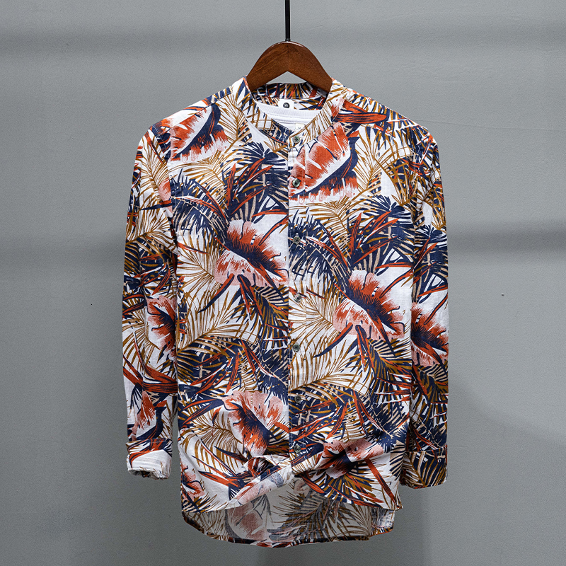 

New 2021 Novo Estilo Manga Longa 100% Camisas De Algodo Dos Moda Confortvel Camisa Para Homens Gola Roupas Masculinas Camsia Chemise 3v6u, White