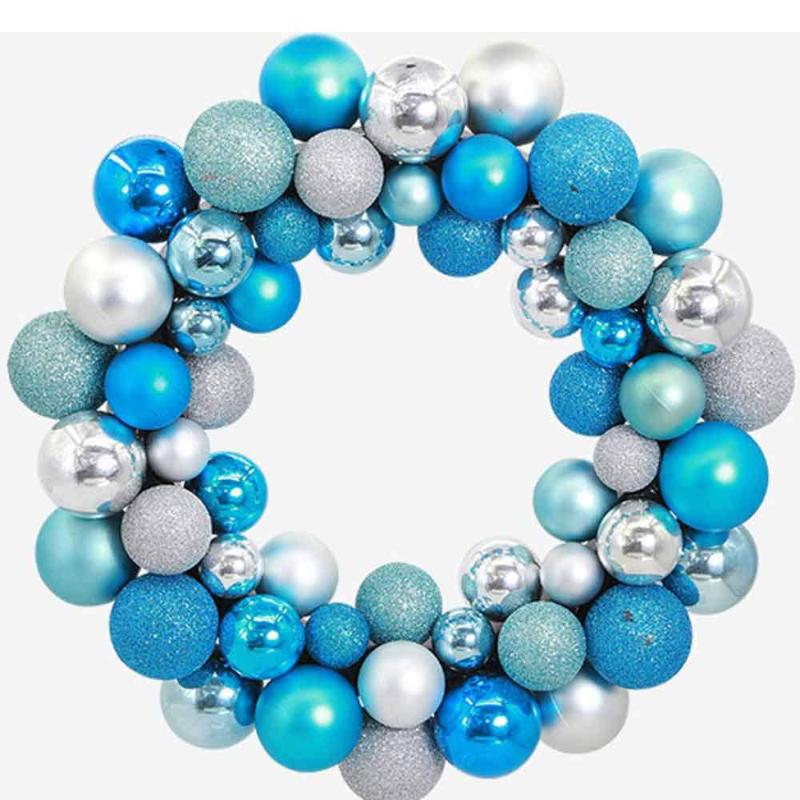 

Party Decoration 55 Christmas Balls Mall Layout Wall Holiday Ball Garland