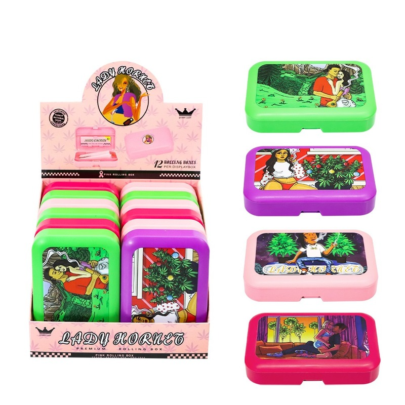 

Smoking Accessories Tobacco box Flip plastic cigarette case