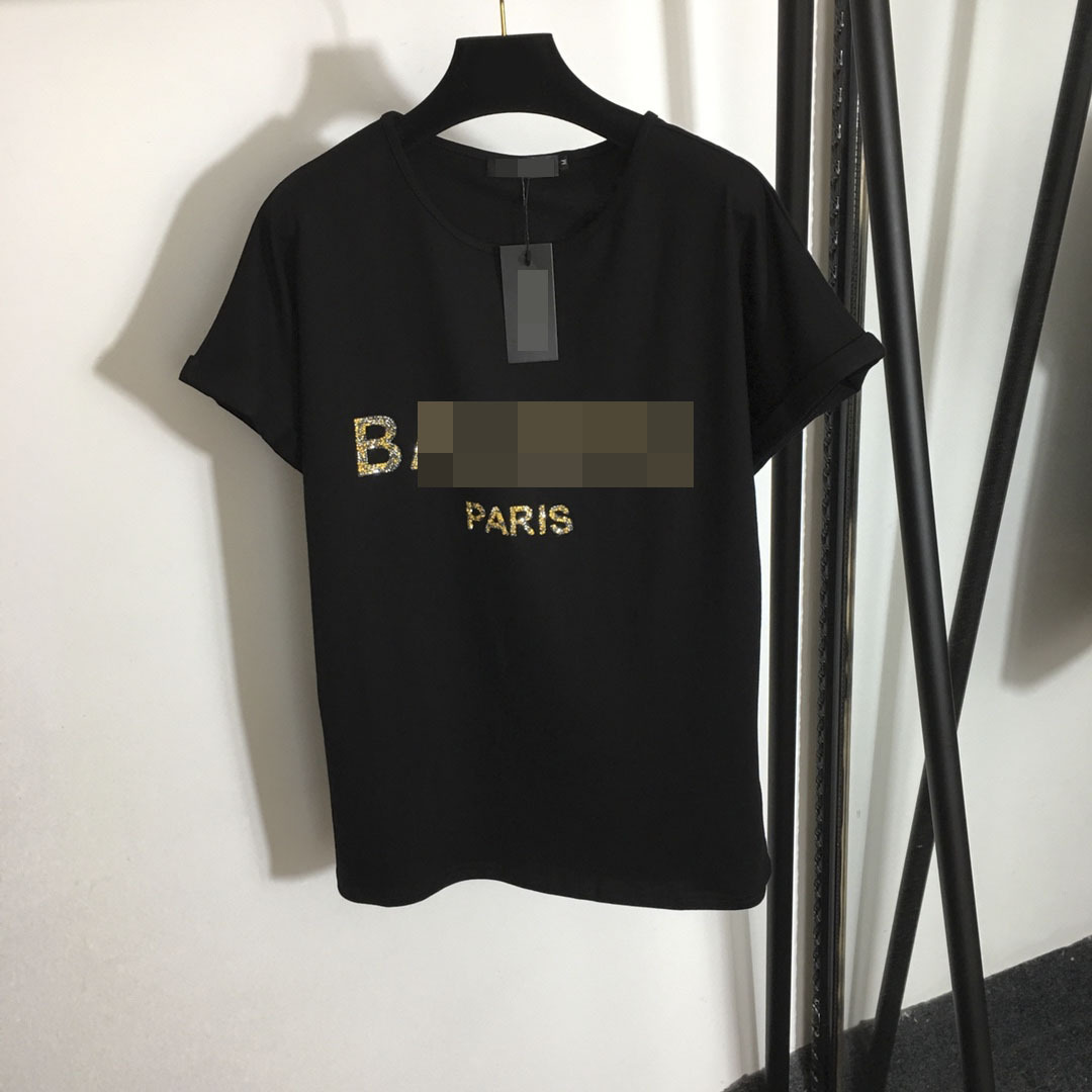 

2021 new womens pure cotton printed T-shirt fashion girl casual t shirt high quality slim ladies tee round neck designer womens clothing 26, White
