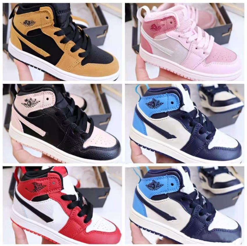 

Infant Kids Sneakers Basketball Shoes Dark Mocha Trainers Edge Glow Volt Gold High Light Smoke Grey Candy Multicolor Small Big Boy Girl Todd, C3