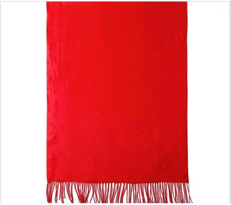 

Scarves Pure Color Xix Imitation Cashmere Warm Scarf With Thick Tassel Neck Cape, Blue;gray