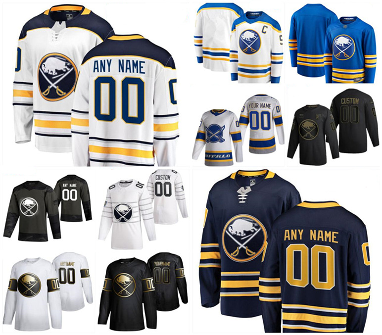 

BUFFALO SABRES 9 Jack Eichel Hockey Jerseys 53 Jeff Skinner 21 Kyle Okposo 26 Rasmus Dahlin 40 Michael Houser 20 Cody Eakin Custom Stitched Men Women Youth Jersey, Colour 15