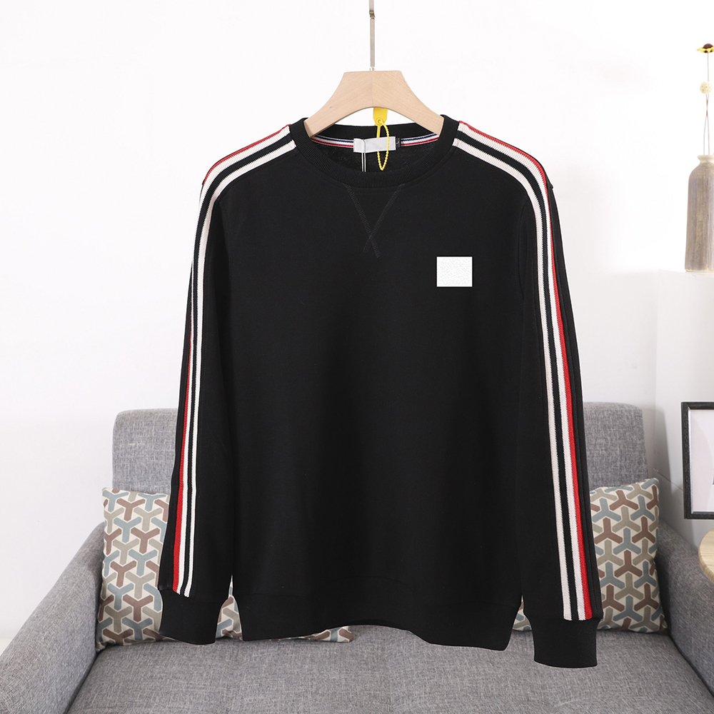 

Famous Men's Stylist Sweater Monclair Sweatshirt High Quality Polyester Fabric Men's and Women's Streetwear Stylist Sweater Black M-3XL