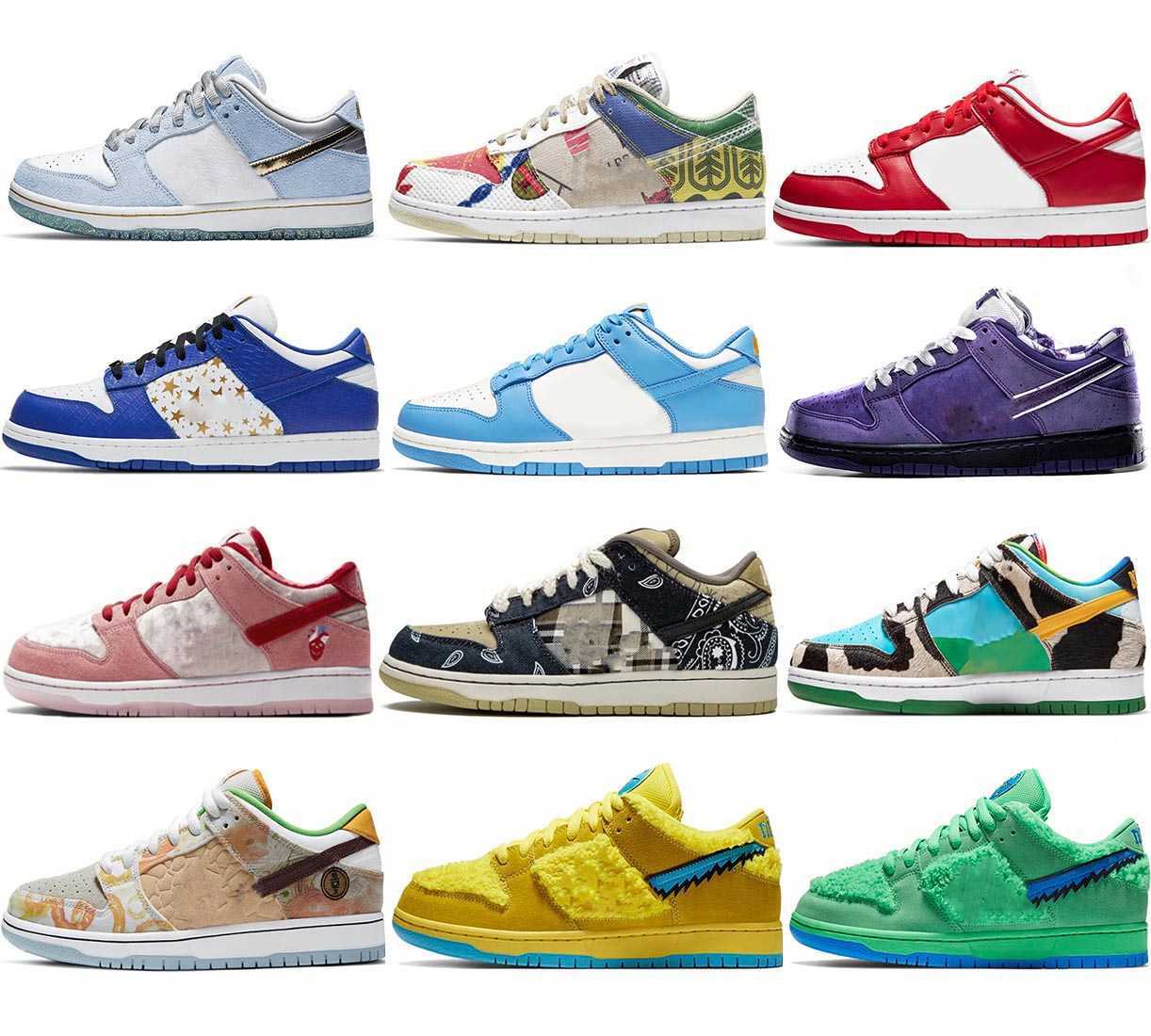 

2021 Authentic Dunk Wmns Low Coast Shoes Kentucky Syracuse Black White Sean Cliver Travis Scott Sb Strangelove Chunky Dunky Men Women Sports