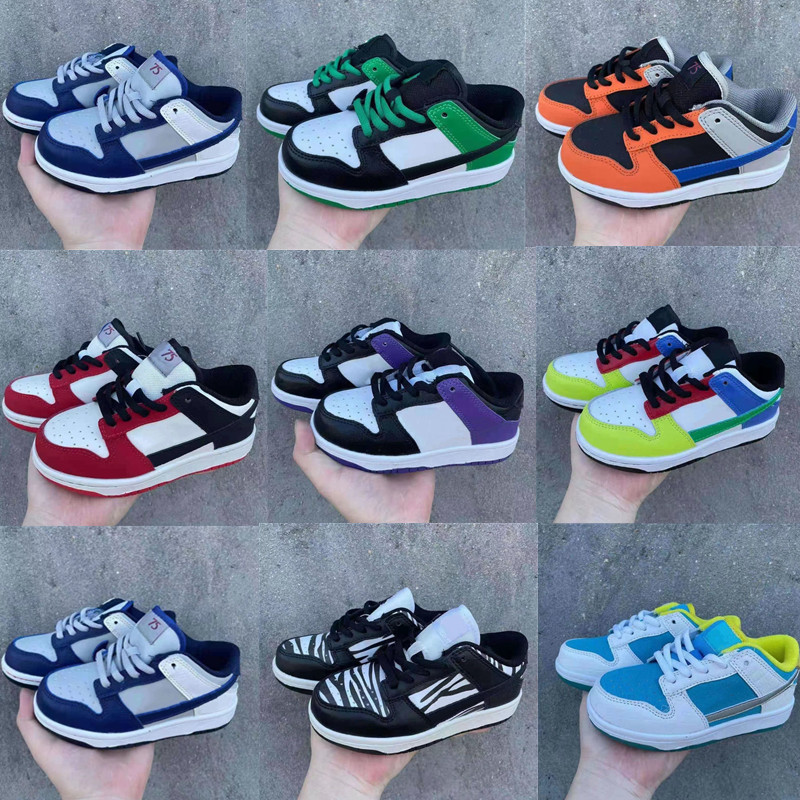 

Infant Zebra Kids Running Shoes 75th Anniversary Low EMB Chicargo Children Outdoor sports trainers Court Purple Classic Green Strike boys girl sneakers, Extra double box fee