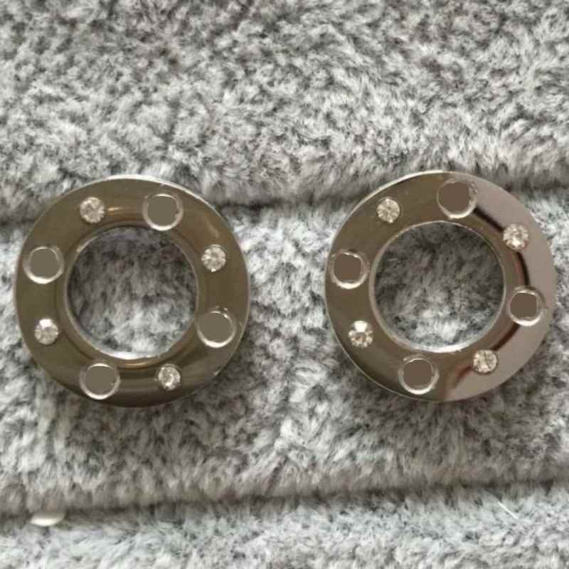 

2021 White Stone Gold Silver Rose Colors Fashion Studs Classic design earrings Stainless Steel Ring Style love women Jewelry Wholesale