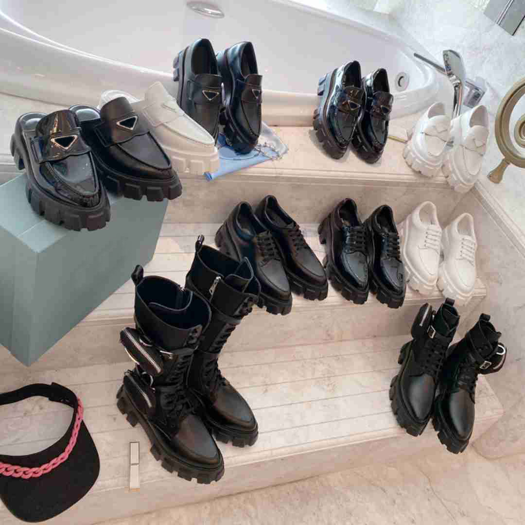 

New Rois Leather and Monolith Re-Nylon Boot Ankle Boots military inspired combat boots nylon pouch attached to the ankle with strap