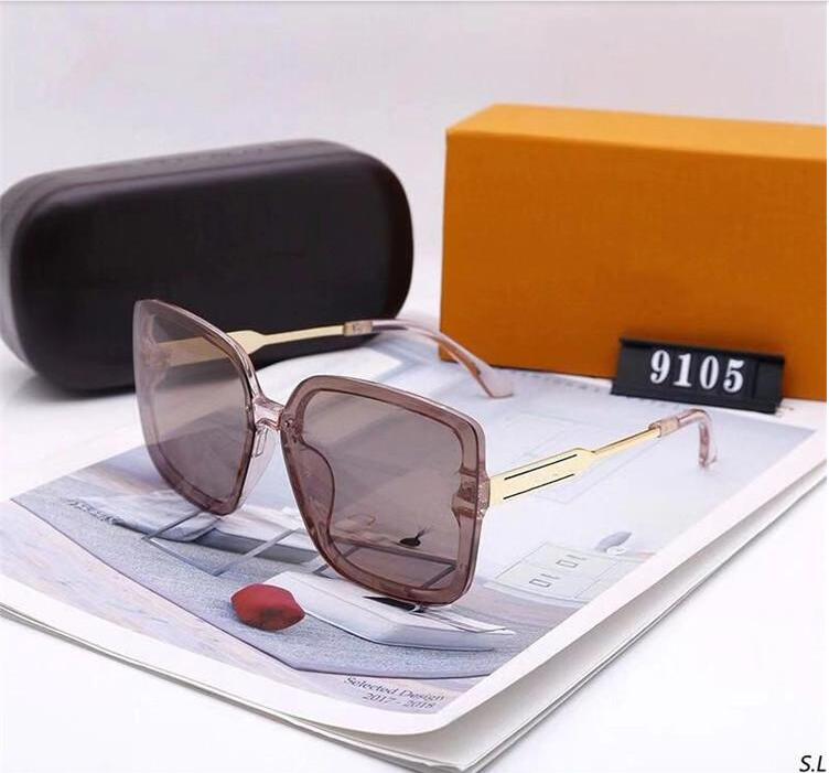

2021 designer luxury sunglasses with box of stylish high quality polarized glasses for men and women UV400.5AAAAA