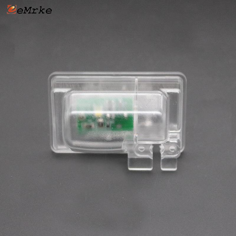 

Car Rear View Cameras& Parking Sensors EEMRKE Rearview Camera Bracket Mount Led License Plate Light Housing For Cx5 CX-5 KF 2021