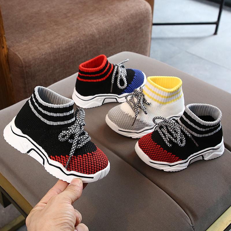 

Boots Autumn Winter Toddler Infant Shoes Baby Girls Boys Casual Non-slip Outdoor Kids Soft Bottom Mesh Child Sneakers, Black;grey