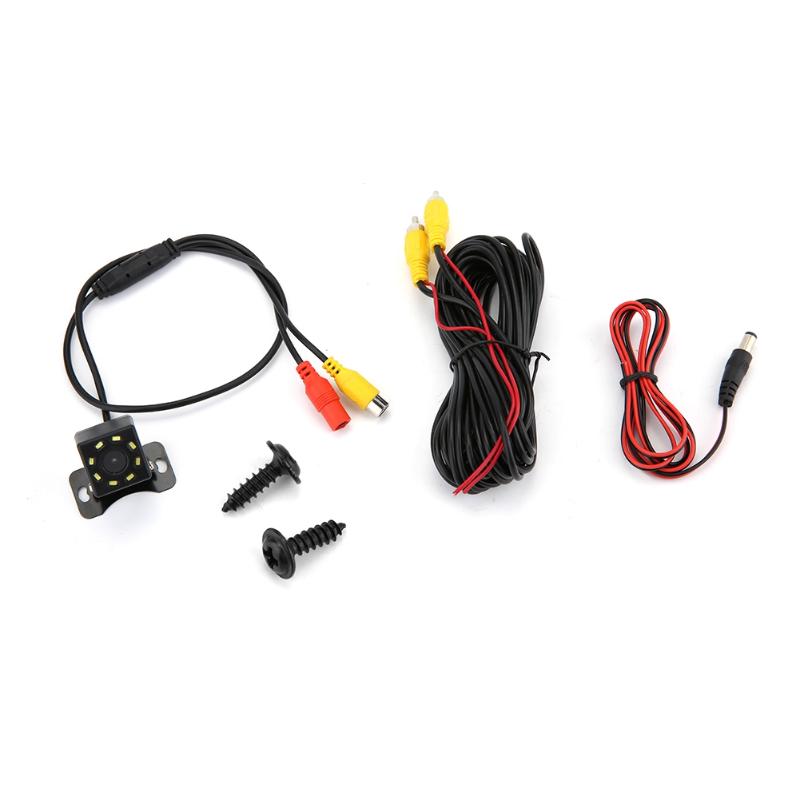 

Car Rear View Cameras& Parking Sensors 8 LED 170Â°Wide Angle Rearview Reverse Backup Camera Night Vision Function Waterproof