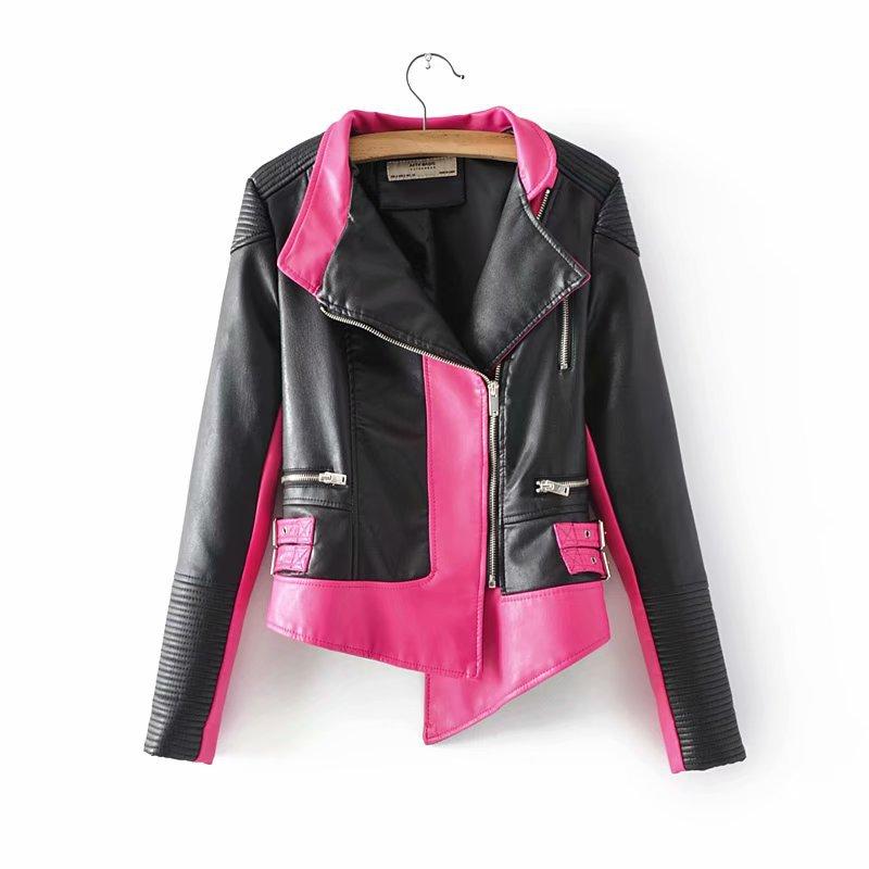 

Women's Leather & Faux 2021 Wear, Leather, Short Ladies., Black