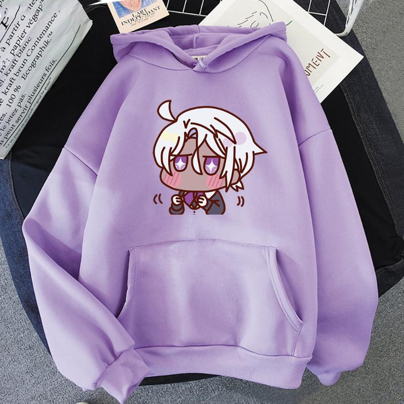 

Women's Hoodies & Sweatshirts Harajuku Vanitas No Carte Men/women Sweatshirt Anime Noe Archiviste Print Hoodie Autumn Long Sleeve Pullover S, White 1