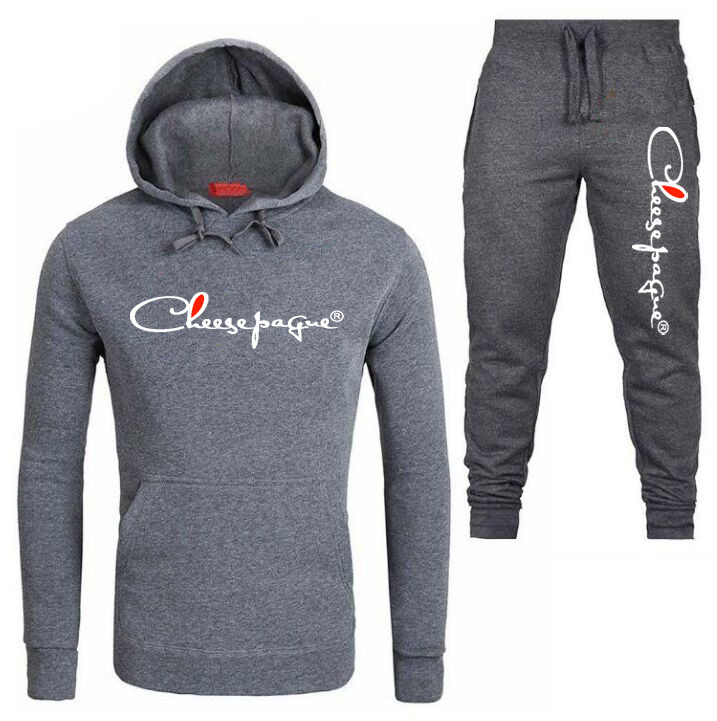 Hommes Tracksuit Automne Hiver Brand Stud Studio Veste + Pantalons 2 pièces Set Fashion Casual Track Cuissures 2022 Homme Vêtements S-3XL