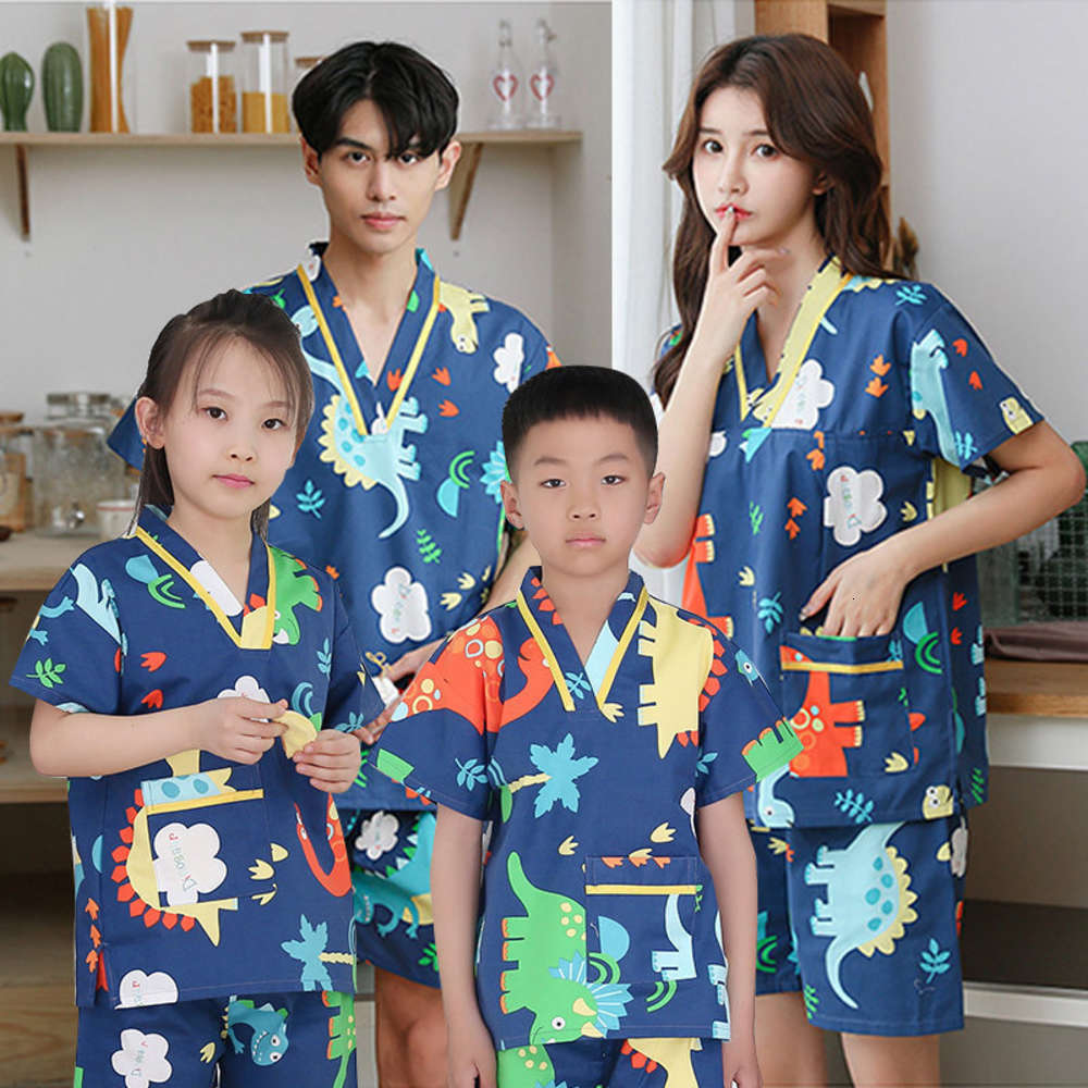 

Sweat steamed children's pure cotton parent-child clothes boys and girls bathrobes big lovers fatten up