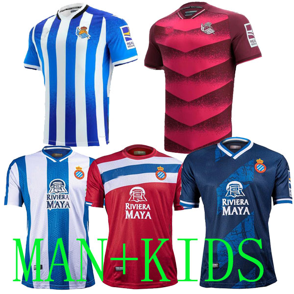 

21  RCD Espanyol SOCCER JERSEYS KIDS HOME AWAY THIRD #7 WU LEI Real Sociedad 2021 2022 ODEGAARD OYARZABAL PEDROSA DAVID LÓPEZ JUANMI JERSEY child kits FOOTBALL SHIRTS, 21 22 home man 3