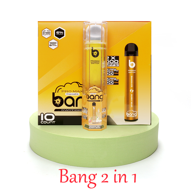 

PRO Disposable Ship Customized Cigarette Fashionable Electronic Vaporizer to 1 Bang Wholesale Max Swtich in 2 Price Vape Read Riebq