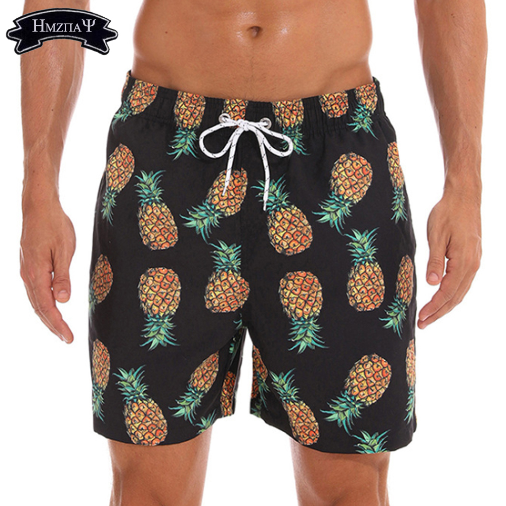 

2019 New Men's Swim Trunks Quick Dry Beach Shorts with Pockets Short Swiming Trunks with Mesh Lining Swimwear Bathing Suits L0227, Black;white