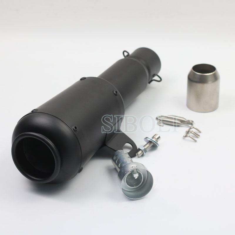 

Motorcycle Exhaust System Modified GY6 RSZ Scooter Slip-on Grenade Explosion Fried Street Motorbike Pipe AK016