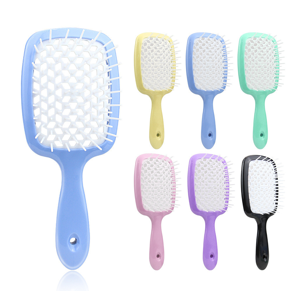 

Tangled Hair Brush Salon Styling Tools Large Plate Combs Massage Girls Ponytail Comb