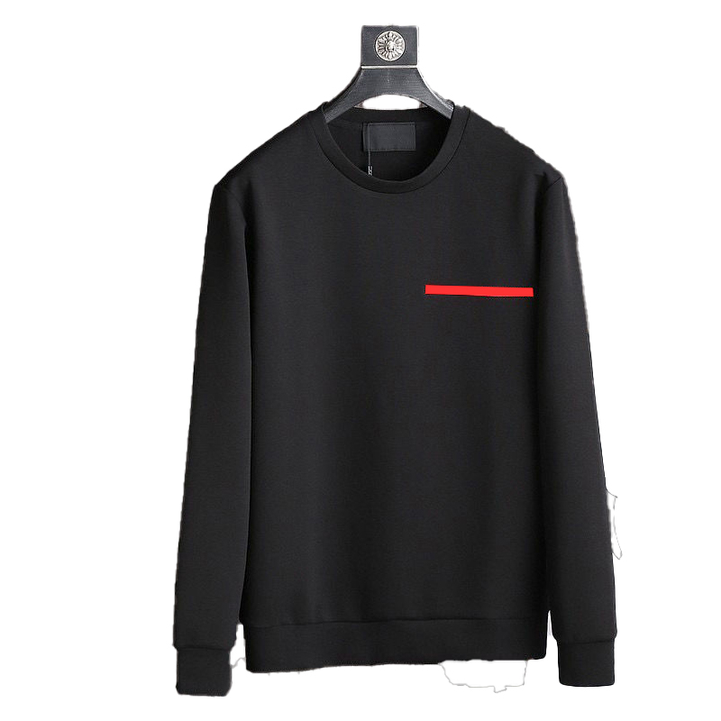 

Men's Hoodies & Sweatshirts women's long sleeved sweater hoodless Round Neck Shirt Sweatshirt spring and autumn couple casual loose printed letter Pullover, Black2