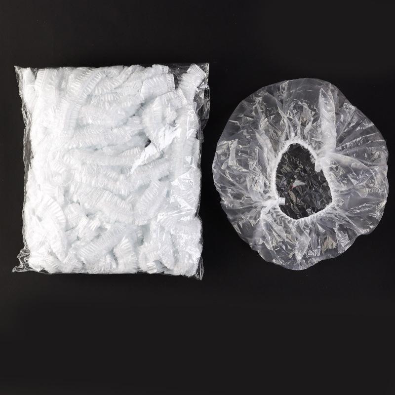 

Shower Caps 100pcs A Pack Of Disposable Compression Cap High Quality Waterproof Protection Hair Bathroom Accessories