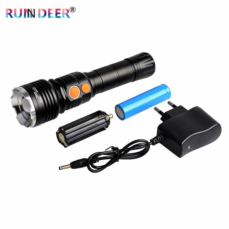 

Super bright LED 5 lighting modes Led COB Torch for Night Riding Camping Hiking Hunting & Indoor Activities Use 18650