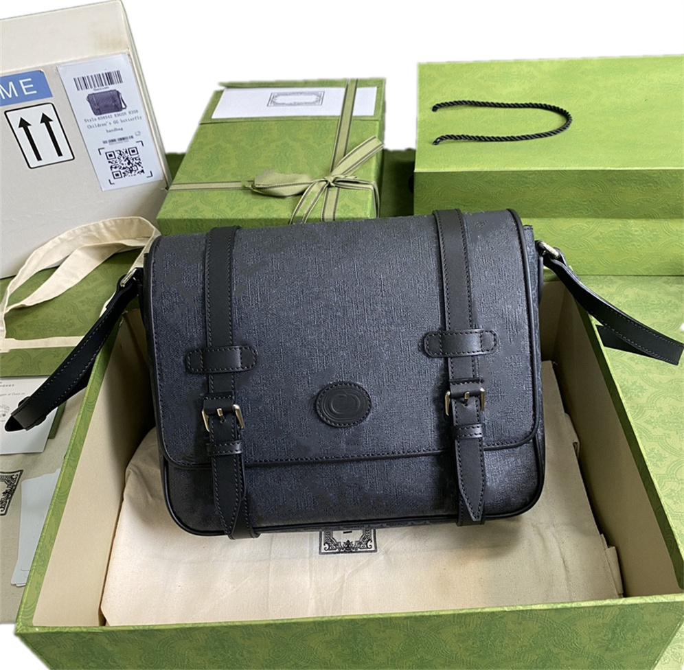 

2021 Messenger bag Men's and women's handbags Canvas messenger bags Men's fashion shoulder bag backpack Waterproof shoulder bags wallet, Ga color letters