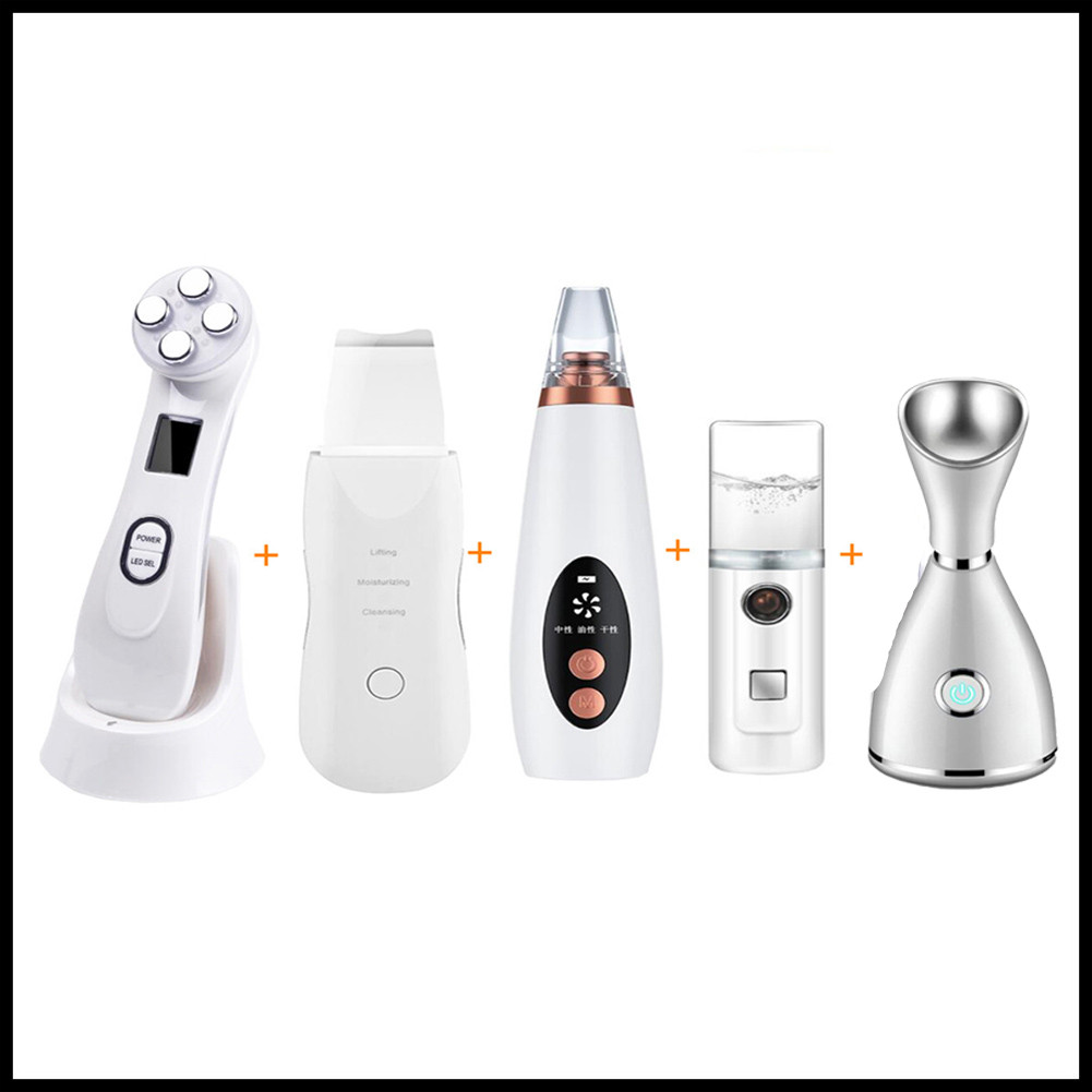 

EPACK Skin Scrubber Facial Pore Cleaner Moisturizing Facial Steamer Extractor Blackhead removal Deep Clean Skin Care Tool