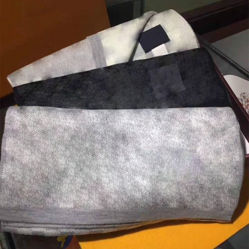 

Designer Scarf Mens Womens Luxury Scarves Autumn and Winter Warm Outdoor Fashion Plaid Scarfs 2 Colors Hig Quality, Blue;gray