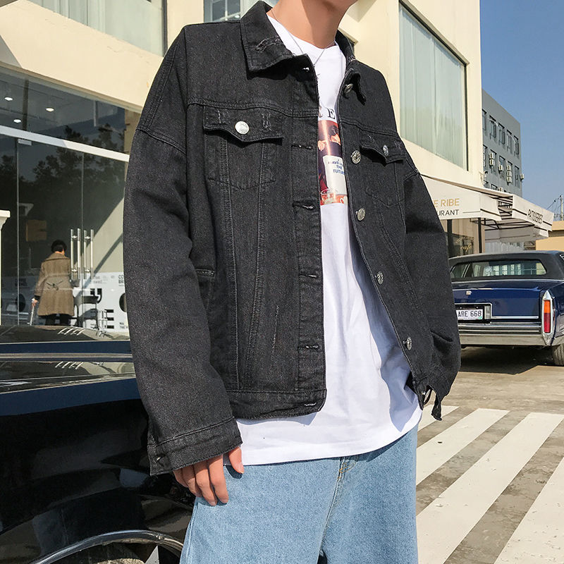 

2021 New Spring Autumn Fashion Retro Casual Ripped Denim Jackets Mens Streetwear Hip-hop Bomber Jacket Men 7geu, Light blue
