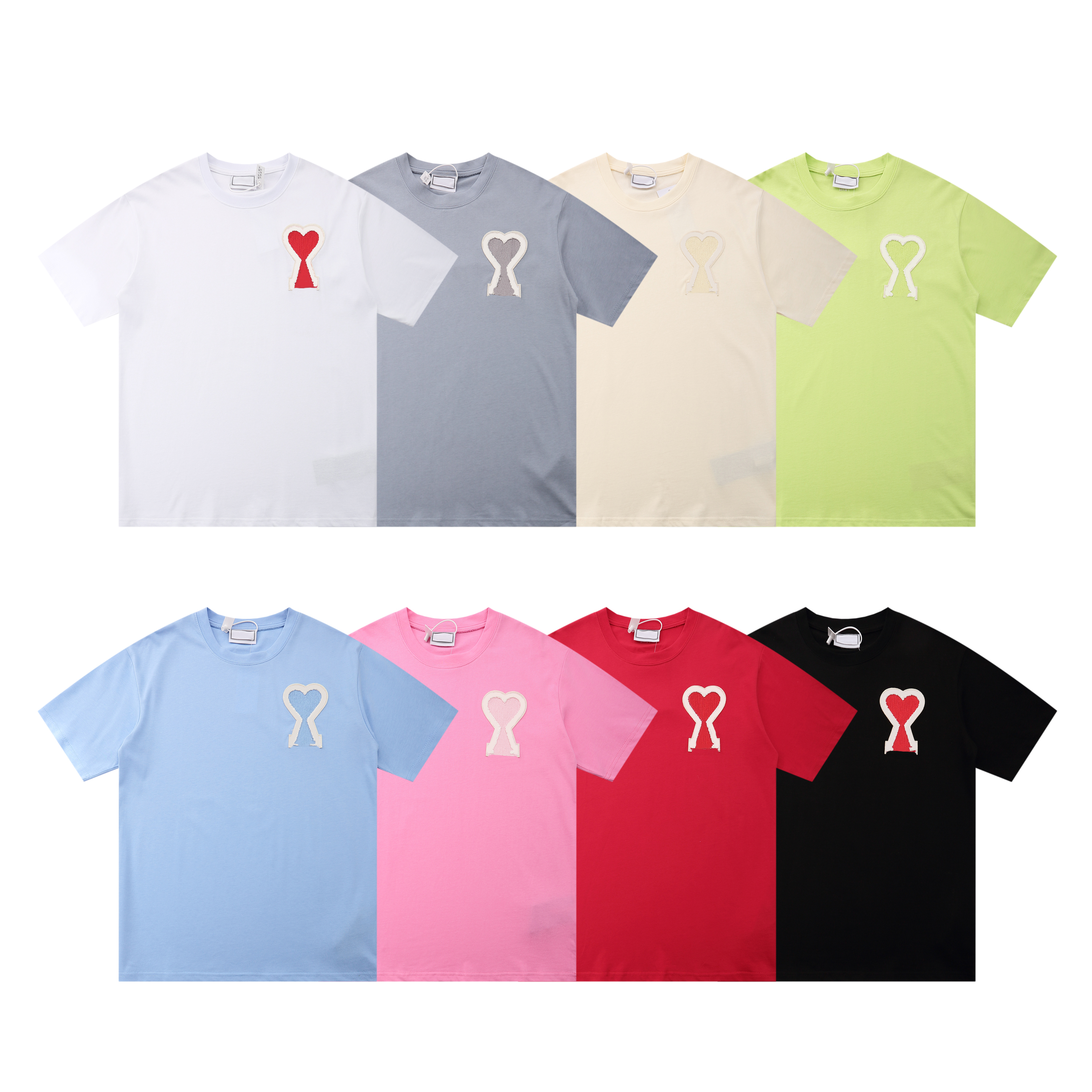 

Summer Men Women Designers T-Shirt Loose Tees Fashion Brands Tops Mens Casual Shirt Luxurys Tee Street Shorts Sleeve Couples Multicolor Tshirts, Extra not product