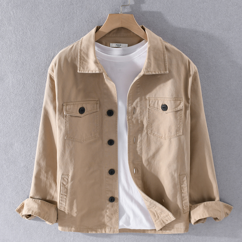 

2021 Cotton Jacket Casual Male Shirts Loose Men's Spring Comfortable Man's Shirt Chemise Tops H59w, Black