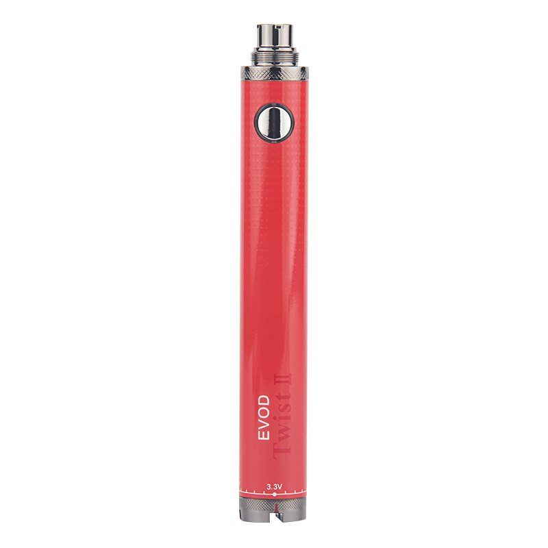 

Vision Spinner 2 II Battery eGo C Twist 3.3v-4.8v 1650mah Variable Voltage eVod Electronic Cigarette Batteries