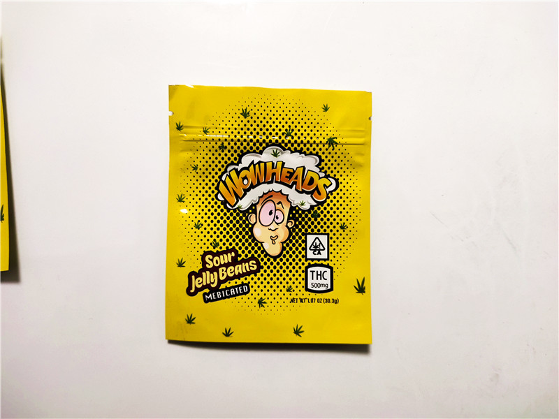 

Flower Empty Weedtarts Bites Bag 500mg Packaging For 2021b Tobacco Smell Proof