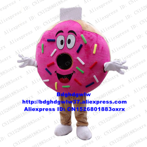 

Mascot Costumes Doughnut Mister Donut Sweet Buns Mascot Costume Adult Cartoon Character Outfit Suit Open Business Performance Costumes zx248, Default color