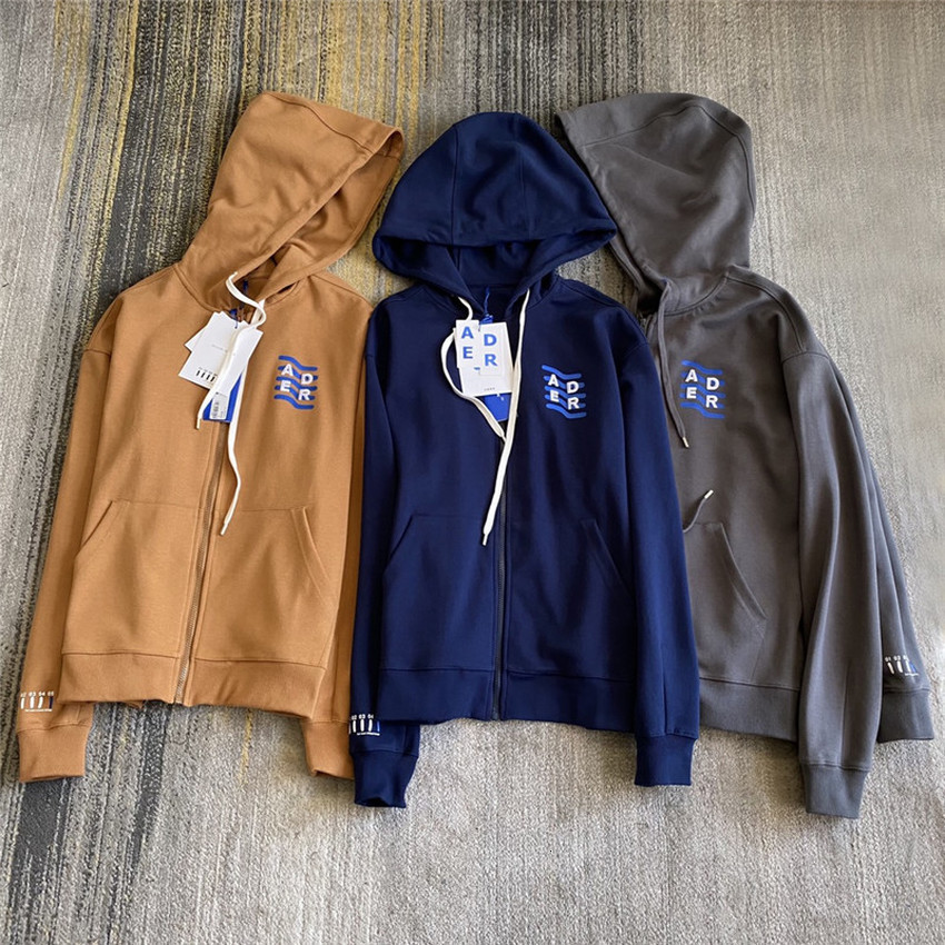 

2021 New Fw Embroidery Ader Error Hoodie Men Women 1:1 Best Quality Sweatshirts Zip Up Adererror Pullovers 705t